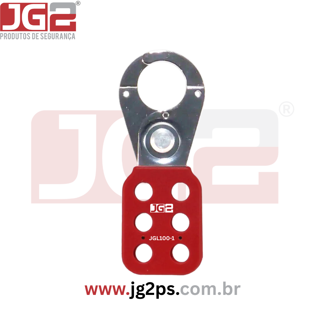 Garra de Bloqueio Plástica com Haste de Aço Cromado 1" (25 mm) JGL100-1