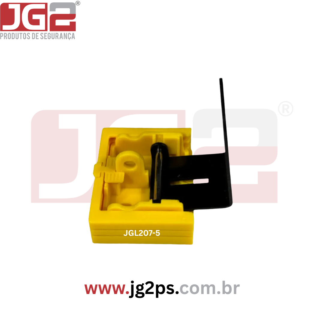 Dispositivo de Bloqueio Multiuso para Chave Seletora Tipo Alavanca, Porta de Painel elétrico – Haste em Aço JGL207-5