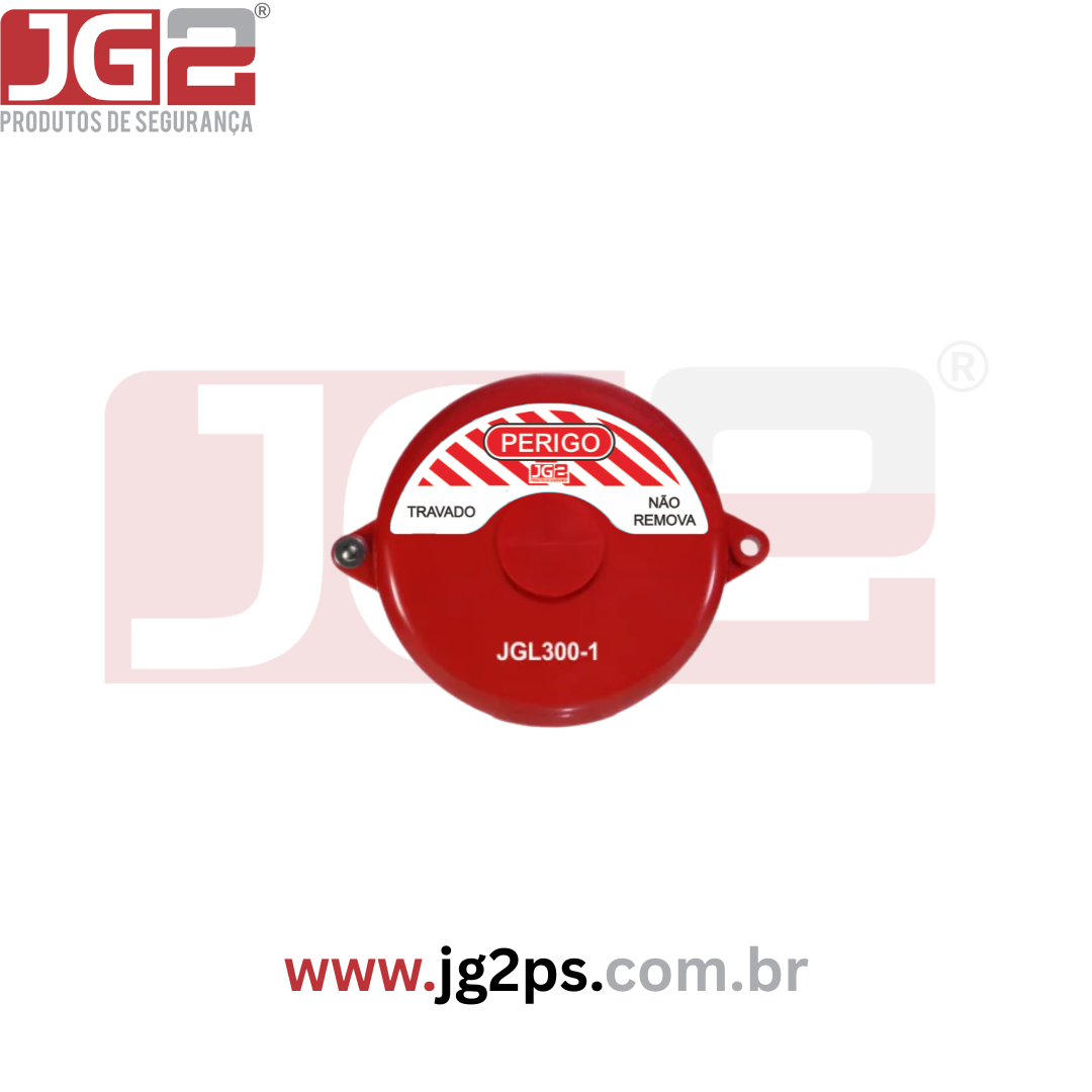 Dispositivo de Bloqueio para Válvula Gaveta, Volante e Globo de 1" a 2.1/2" (35mm a 65mm) JGL300-1