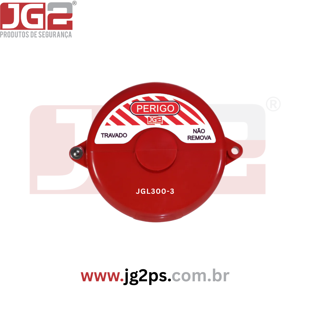 Dispositivo de Bloqueio para Válvula Gaveta, Volante e Globo de 5" a 6.1/2" (130mm a 170 mm) JGL300-3