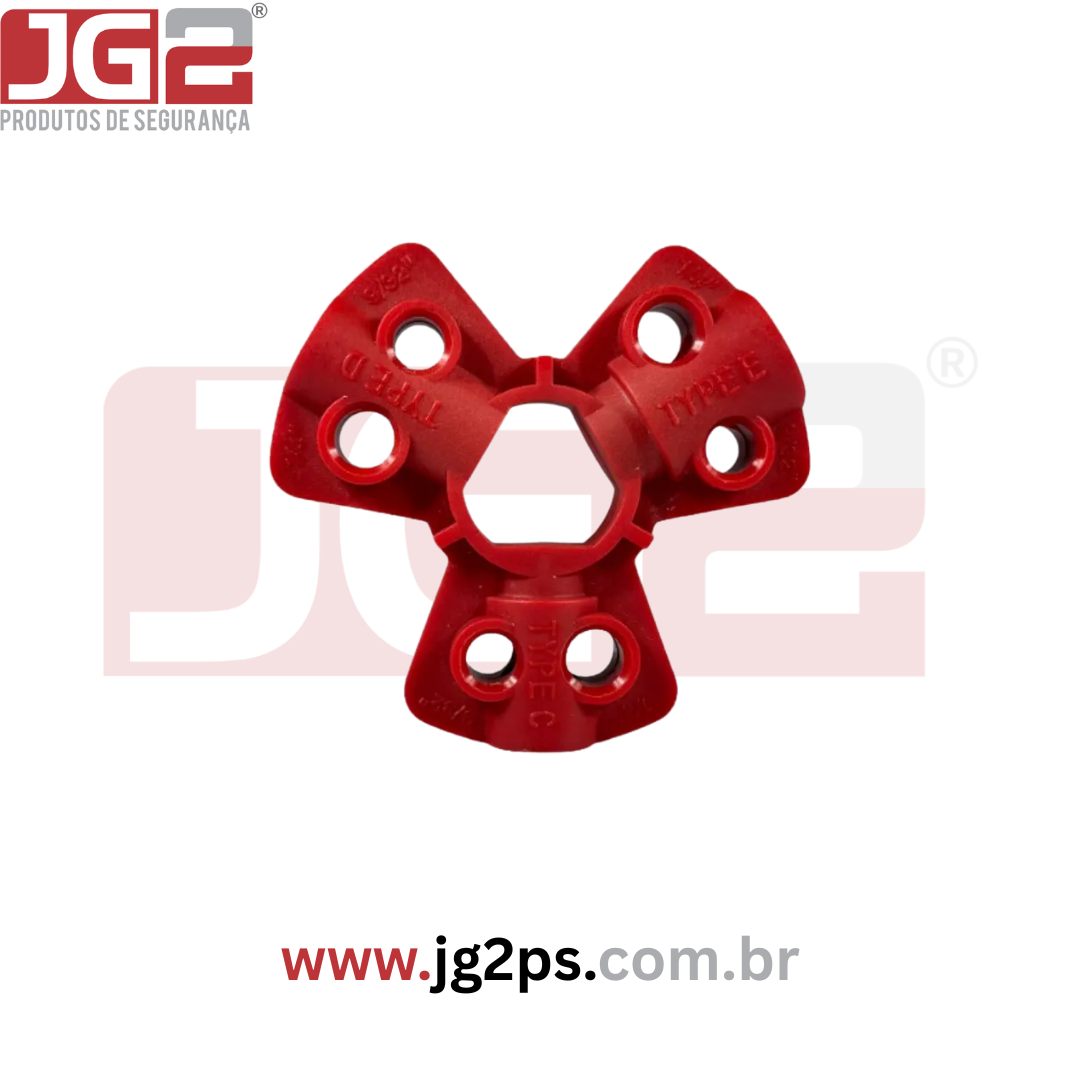 Dispositivo Multibloqueio para Válvula Pneumática com Engate Ø6.4mm, Ø9.5mm ou Ø12.7mm JGL311-1