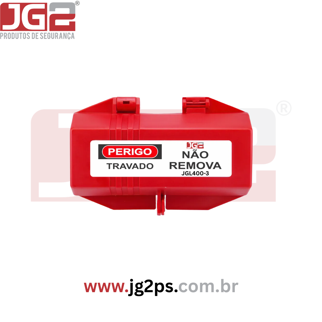 Dispositivo de bloqueio (G) plástico para plugue elétrico de 16A e 32A JGL400-3